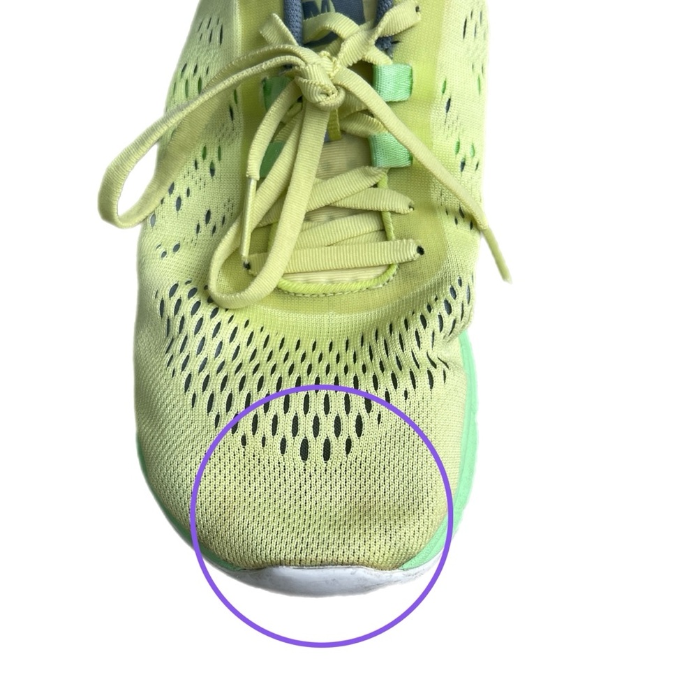 Merrell Barefoot J52440 Size 7.5 Bright Yellow Lime Green and Grey Sneak… - Picture 10 of 13